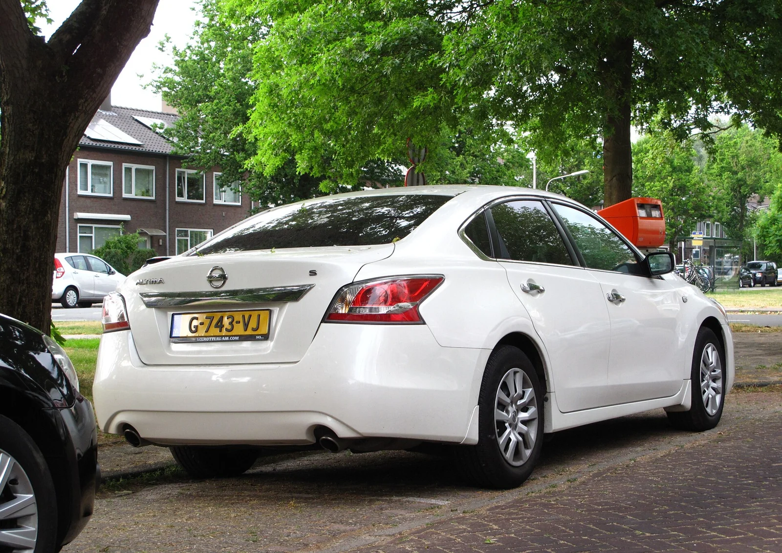 2015 Nissan Altima stock example, not the actual vehicle